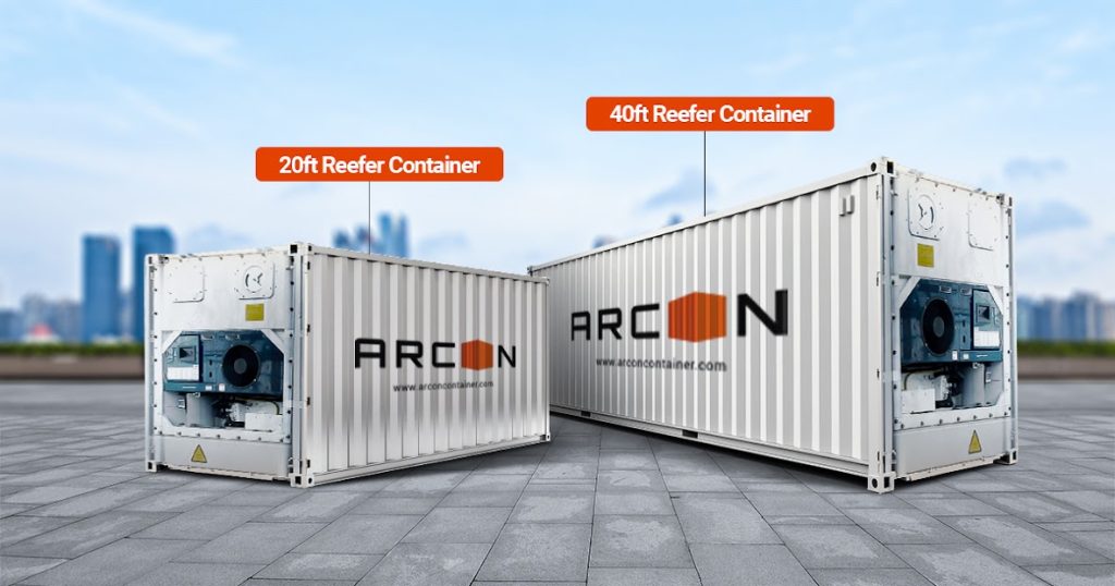 20-foot Reefer Container and 40-foot Reefer Container