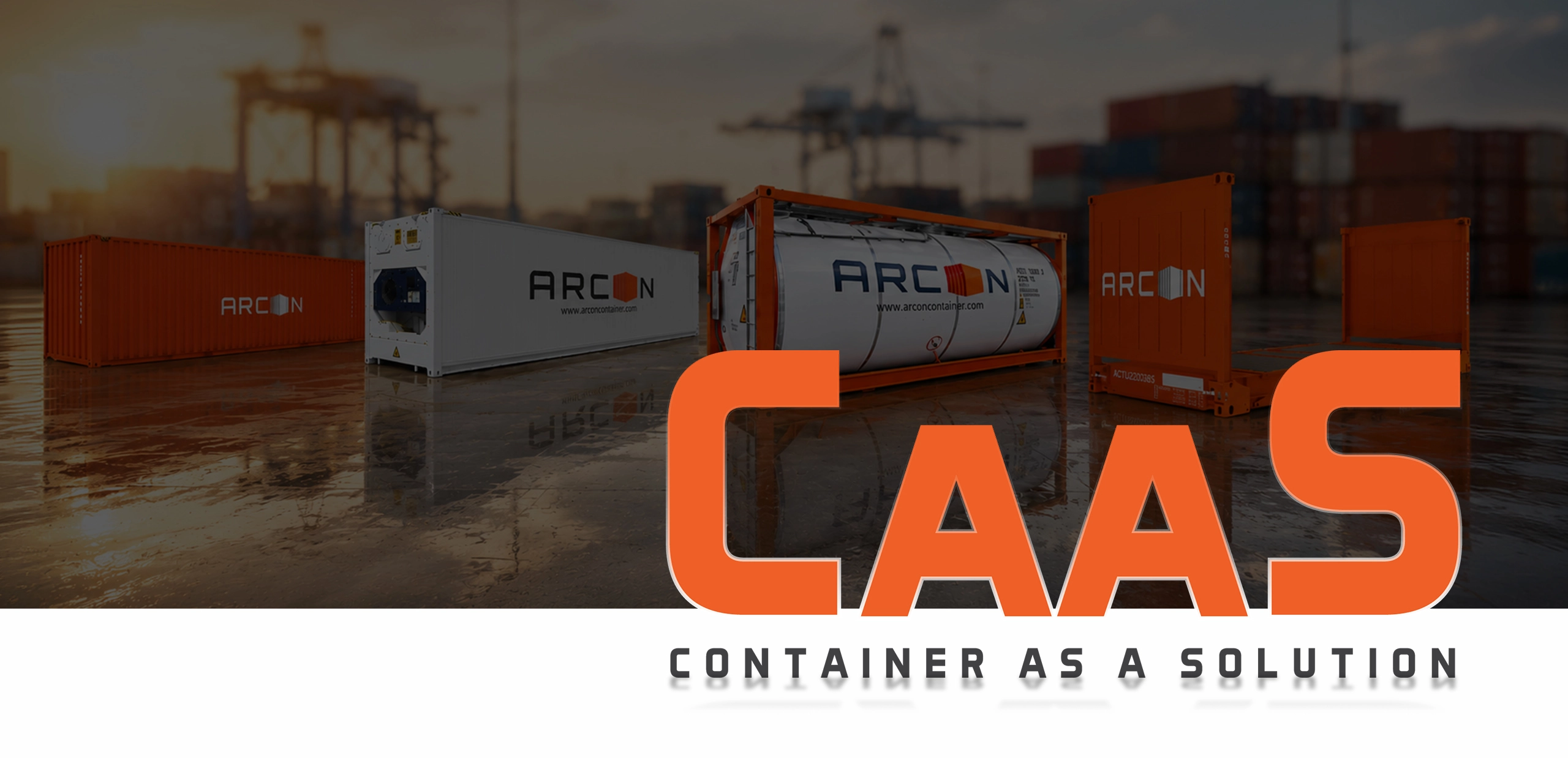 Container As A Solution - ARCON a Container Asset Management Company